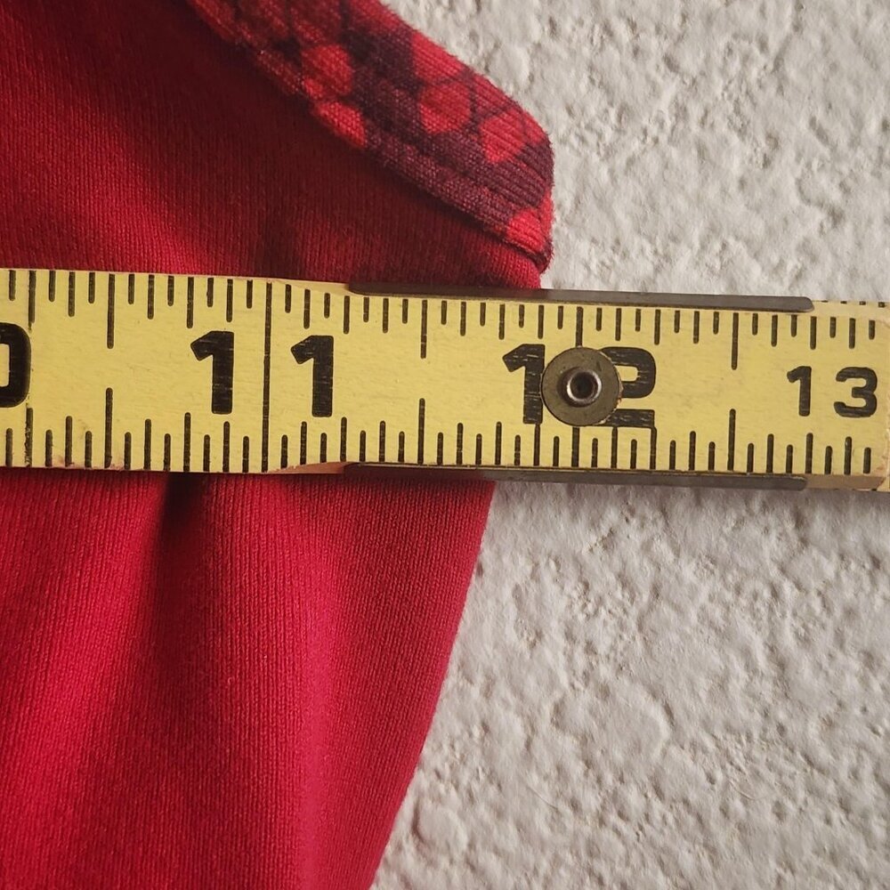 Lululemon Athletica Tank Top Womens Size 2 Red Power Y Shelf Bra Racerback Yoga - Picture 9 of 9